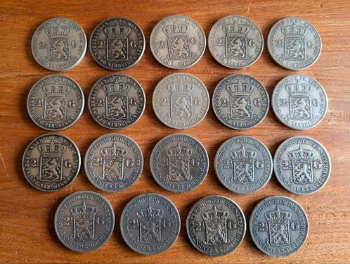 19 Zilveren Rijksdaalders (1852 - 1939), Postzegels en Munten, Munten | Europa | Niet-Euromunten, Overige landen, Ophalen of Verzenden