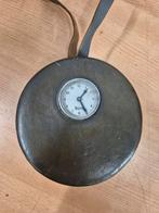 Nachtwakersklok met foudraal, Antiek en Kunst, Ophalen of Verzenden