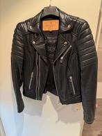 Goosecraft lederen jasje maat s, Ophalen of Verzenden, Zo goed als nieuw, Maat 38/40 (M), Zwart
