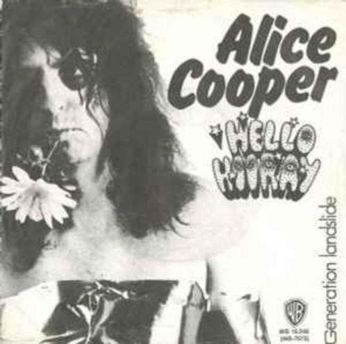 single vinyl  ALICE COOPER – Hello Hooray (1973 - NL), Cd's en Dvd's, Vinyl Singles, Gebruikt, Single, Rock en Metal, 7 inch, Verzenden