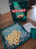 Reis scrabble in kunststof cassette, Mattel, Gebruikt, Ophalen of Verzenden, Een of twee spelers