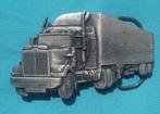 VRACHTWAGEN TRUCK RIEM BUCKLE GREAT AMERICAN BUCKLE CO 1992, Verzenden, Zo goed als nieuw, Overige kleuren