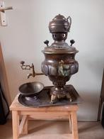 Samovar, Ophalen, Koper