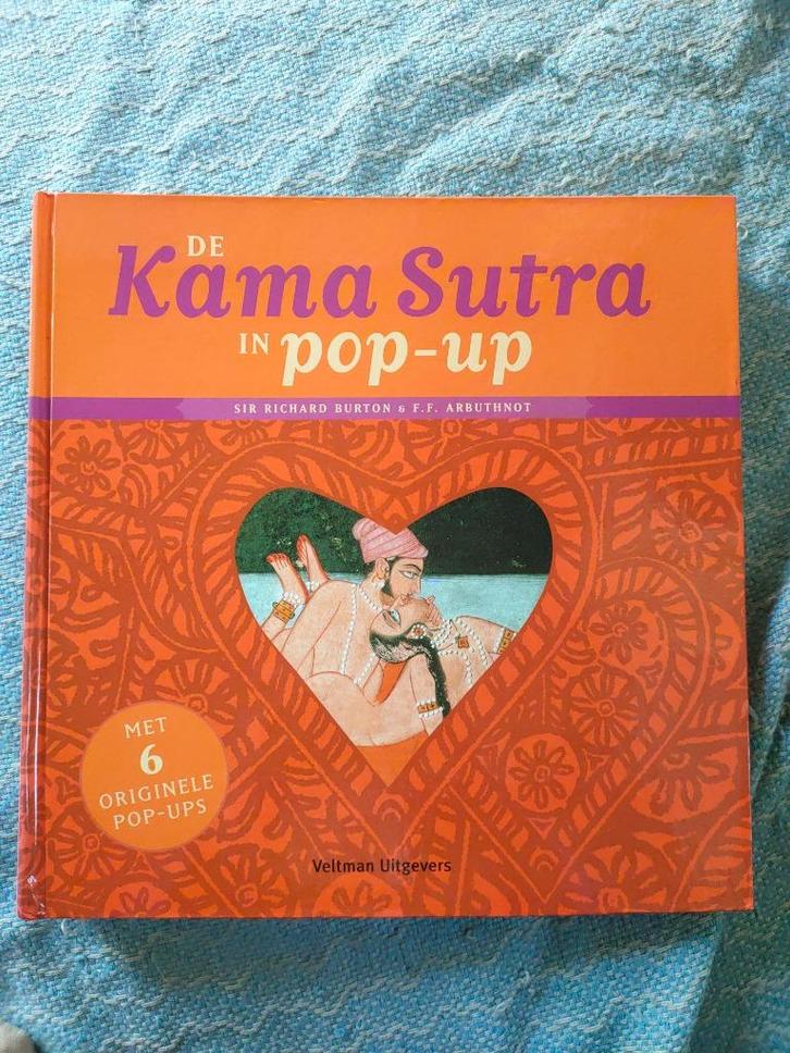Kama Sutra PopUp Boek Indiase Kunst Liefde / India Beurs, Boeken, Esoterie en Spiritualiteit, Zo goed als nieuw, Overige typen