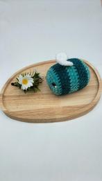 Gloednieuw gehaakte knuffel bij handmade groen, Verzenden, Nieuw, Overige typen