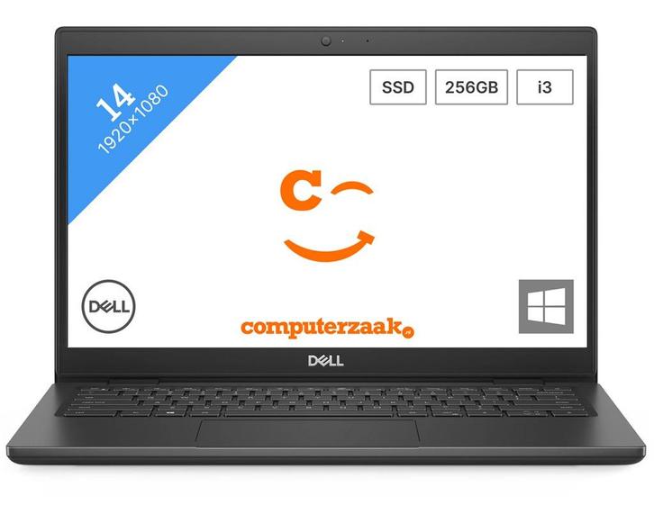 Dell Latitude 3420/Intel Core i3 3.00GHz/8GB/256GB SSD/Windo, Computers en Software, Windows Laptops, Refurbished, 14 inch, SSD