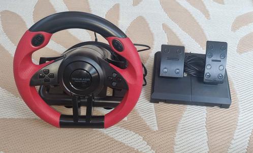 PS4 Race Stuur + Pedalen, Spelcomputers en Games, Spelcomputers | Sony PlayStation Consoles | Accessoires, Nieuw, PlayStation 4