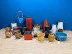 Verschillende vintage retro bloempotten en vaasjes, Tuin en Terras, Bloempotten, Geen, Rond, Ophalen of Verzenden, Aardewerk