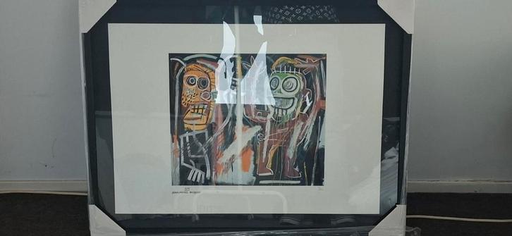 Jean-Michel Basquiat Schilderij, Antiek en Kunst, Kunst | Litho's en Zeefdrukken, Ophalen of Verzenden