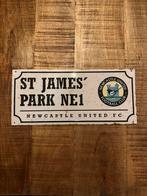 NewCastle United FC voetbal bordje, Verzamelen, Ophalen of Verzenden, Zo goed als nieuw, Buitenlandse clubs, Poster, Plaatje of Sticker