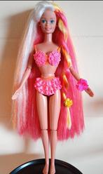 Hula hair barbie pop jaren 90, Ophalen of Verzenden, Zo goed als nieuw, Barbie