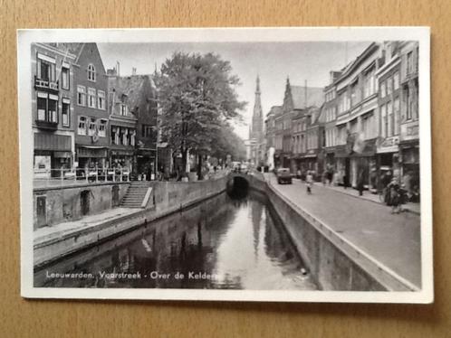 Leeuwarden - 1958 - Voorstreek - Over de Kelders, Verzamelen, Ansichtkaarten | Nederland, Gelopen, Friesland, 1940 tot 1960, Verzenden