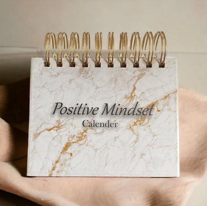 Kalender Positive Mindset - 365 dagen Positieve Quotes, Hobby en Vrije tijd, Overige Hobby en Vrije tijd, Nieuw, Ophalen of Verzenden