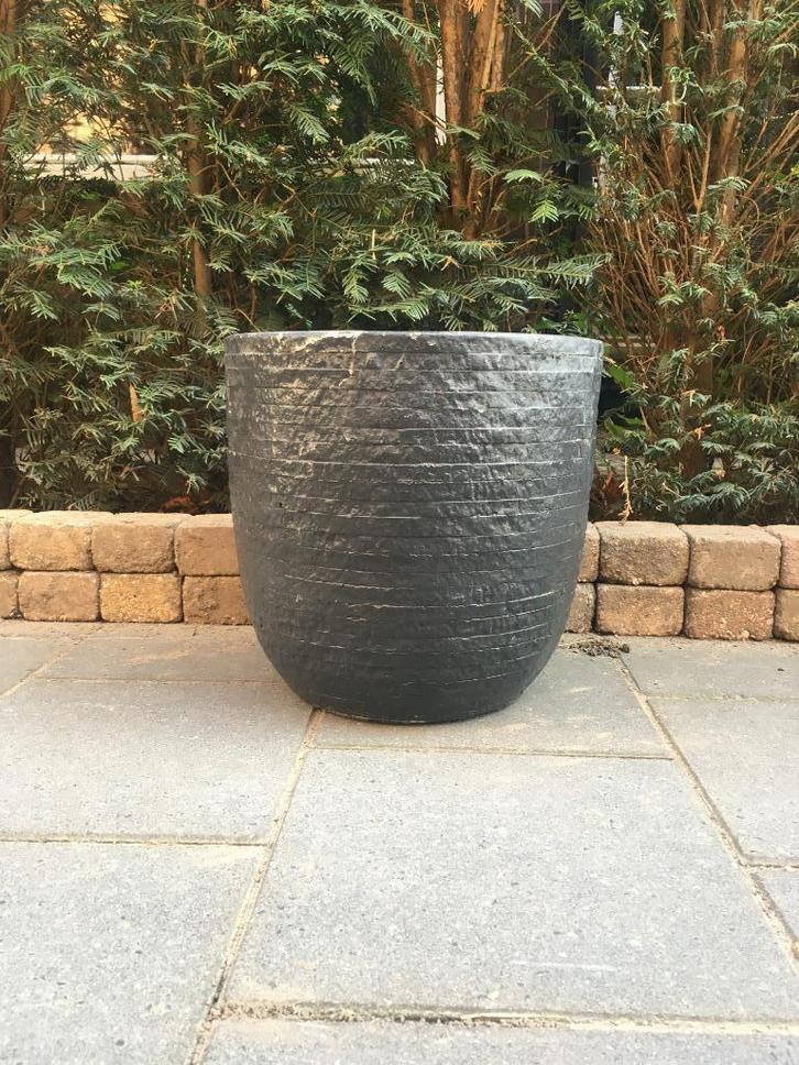 IKEA, (buiten)plantenpot, degelijk, lichtgewicht, antraciet, Tuin en Terras, Bloempotten, Zo goed als nieuw, Kunststof, Binnen