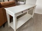 TV tafel met 3 laatjes, Ophalen, Gebruikt, 100 tot 150 cm, Minder dan 100 cm