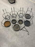 Hangende bloempot plantenbakken, Tuin en Terras, Bloembakken en Plantenbakken, Kunststof, Minder dan 30 cm, Minder dan 60 cm, Rond