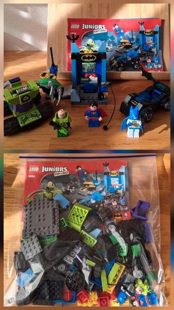 Lego junior batman spiderman lex luthor 10724 complete set beschikbaar voor biedingen