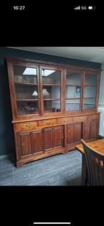 Buffetkast teak een super grote rakker met schuifdeuren, Huis en Inrichting, Kasten | Buffetkasten, Gebruikt, 200 cm of meer, Ophalen of Verzenden