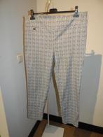 Joseph Ribkoff stretch broek in mooi printje labeltje band46, Verzenden, Wit, Maat 46/48 (XL) of groter, Joseph Ribkoff