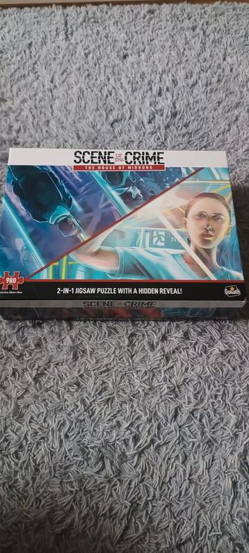 Puzzel 980 stukjes + extra opdracht science of the crime  beschikbaar voor biedingen