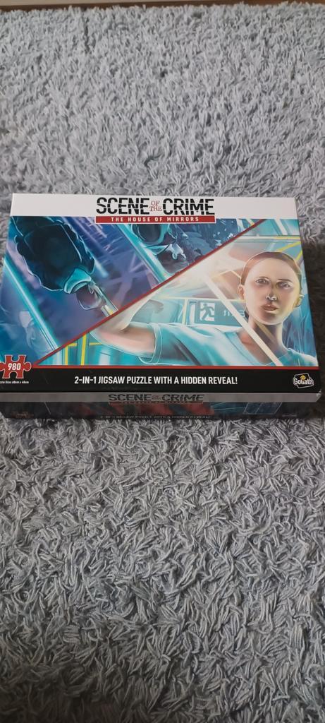 Puzzel 980 stukjes + extra opdracht science of the crime, Hobby en Vrije tijd, Denksport en Puzzels, Zo goed als nieuw, Legpuzzel