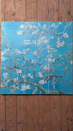 Ixxi bloemen bloesem blauw 60x60, Huis en Inrichting, Ophalen, 50 tot 75 cm, Zo goed als nieuw, Schilderij
