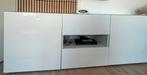 Ikea besta tv kast, Huis en Inrichting, Kasten | Televisiemeubels, Ophalen, Minder dan 100 cm, 25 tot 50 cm, Glas