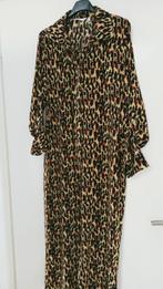 Transparant lange doorknoop blouse jurk Melting Stockholm M, Maat 38/40 (M), Melting Stockholm, Onder de knie, Zo goed als nieuw