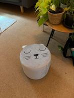 Katten poef/krukje, Ophalen, Zo goed als nieuw, Rond, Minder dan 50 cm