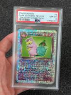 Pokémon PSA 8 Dark Slowbro Rev. holo #8 legendary collection, Ophalen of Verzenden, Zo goed als nieuw, Losse kaart, Foil