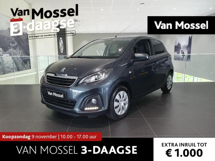 Peugeot 108 1.0 e-VTi Active Zeer zuinig | Bluetooth | Leder, Auto's, Peugeot, Bedrijf, Te koop, ABS, Airbags, Airconditioning