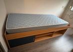 1-persoonsbed met lattenbodem & matras, Ophalen, 90 cm, Eenpersoons, Zo goed als nieuw