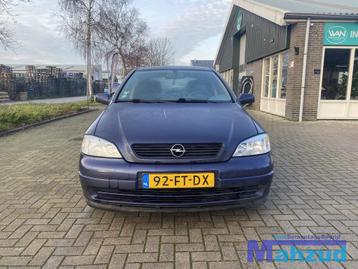 2000 OPEL ASTRA G blauw Z282 voorkop compleet front bumper beschikbaar voor biedingen