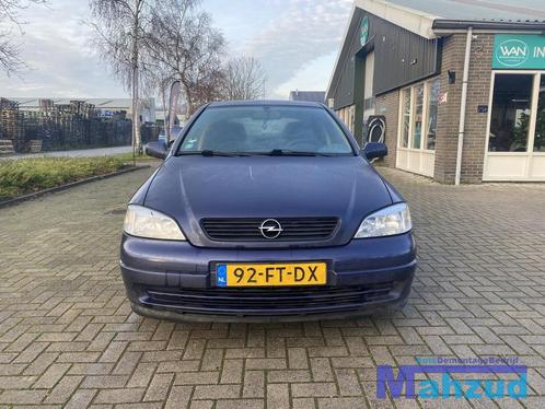 2000 OPEL ASTRA G blauw Z282 voorkop compleet front bumper, Auto-onderdelen, Carrosserie en Plaatwerk, Bumper, Opel, Gebruikt