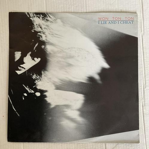 Won ton ton - i lie and i cheat, Cd's en Dvd's, Vinyl Singles, Gebruikt, Pop, Ophalen of Verzenden