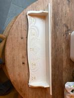 Antieke kapstok massief hardhout houtsnijwerk, Wandkapstok, Ophalen of Verzenden, Zo goed als nieuw, Minder dan 100 cm