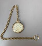 Indus quartzhorloge met datum., Overige materialen, Zakhorloge, Overige materialen, Ophalen of Verzenden