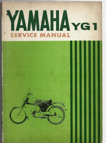 Yamaha YG1 service manual (7423z) motor beschikbaar voor biedingen