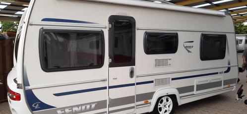 Fendt 465 bianco 2014 met 2 losse bedden, Caravans en Kamperen, Caravans, Particulier, tot en met 4, 1250 - 1500 kg, Rondzit, Fendt