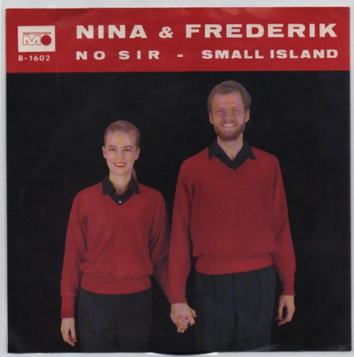 Nina & Frederik- No Sir, Cd's en Dvd's, Vinyl Singles, Gebruikt, Pop, Verzenden