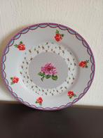 Mooi Theo servies bord met rozen, Ophalen, Gebruikt, Bord(en), Overige stijlen