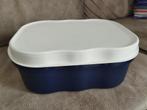 Tupperware trommel, Ophalen of Verzenden, Nieuw, Blauw, Bus of Trommel