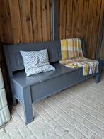 Houten bankje / keukenbankje met opbergruimte, Huis en Inrichting, Ophalen, Gebruikt, Minder dan 150 cm