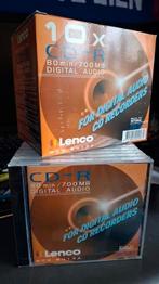 10 audio cd-r leeg nieuw, Ophalen of Verzenden, Nieuw in verpakking