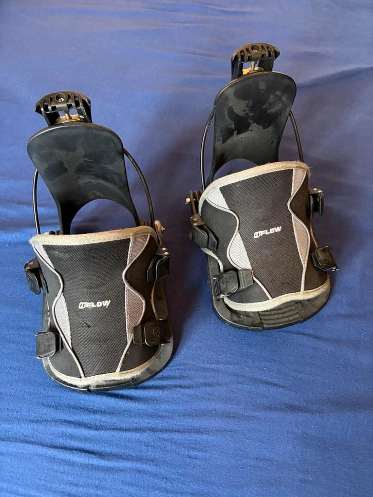 Snowboard flow bindingen maat m, Sport en Fitness, Snowboarden, Zo goed als nieuw, Bindingen, Ophalen of Verzenden