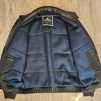 Vanguard / PME exclusieve leren jas met leren boorden (XXXL), Kleding | Heren, Jassen | Winter, ., Zwart, Overige maten, Ophalen of Verzenden