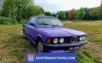 BMW E21 323i Bauer cabriolet | 1976 | Route 66 Auctions, Auto's, Oldtimers, Overige carrosserieën, Zwart, Bedrijf, Handgeschakeld