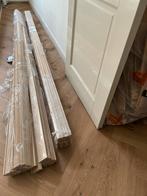 Eiken plinten MDF 60 meter, Ophalen, Eiken, Zo goed als nieuw, 200 tot 250 cm