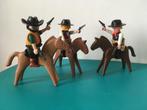 Playmobil W-458 Western Sheriffs + cowboy ter paard, Kinderen en Baby's, Speelgoed | Playmobil, Verzenden, Gebruikt, Complete set