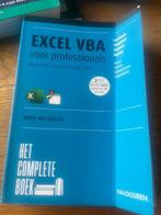 Het Complete Boek Excel VBA voor professionals 9789463561372, Boeken, Ophalen of Verzenden, Zo goed als nieuw, Programmeertaal of Theorie